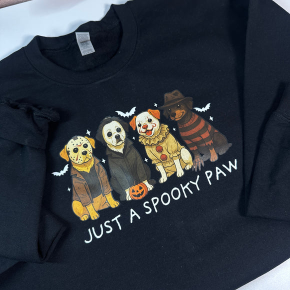 Spooky Paw - Crewneck Sweater