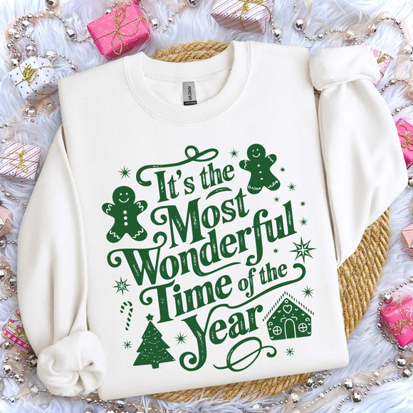 Wonderful Time (Dark green ink)