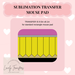 D10 - Sublimation Mouse Pad Transfer