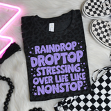 Stressing Over Life (Lavender ink)