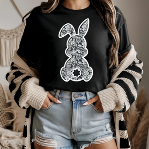 White Lace Bunny