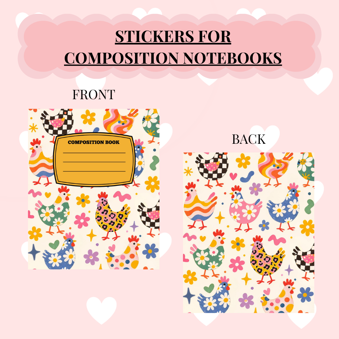 N11- STICKER for Notebook – Lovely Transfers
