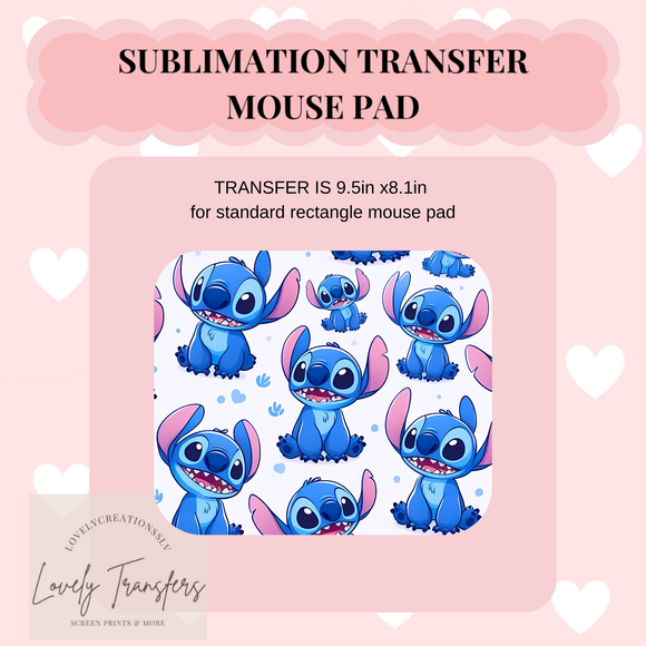 D16 - Sublimation Mouse Pad Transfer