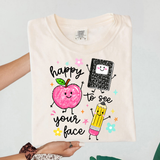 Happy to see your face (PRE-ORDER SHIPS JULY 10TH)