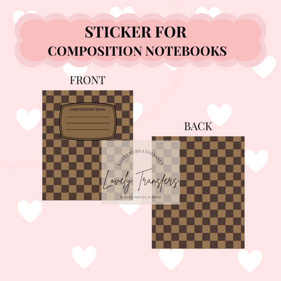 C26 - STICKER for Notebook