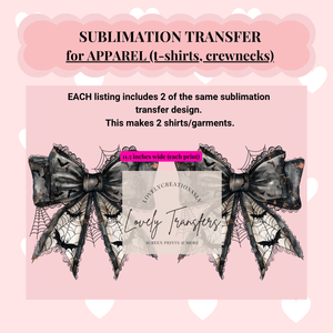 A1 - Sublimation Transfers for APPAREL