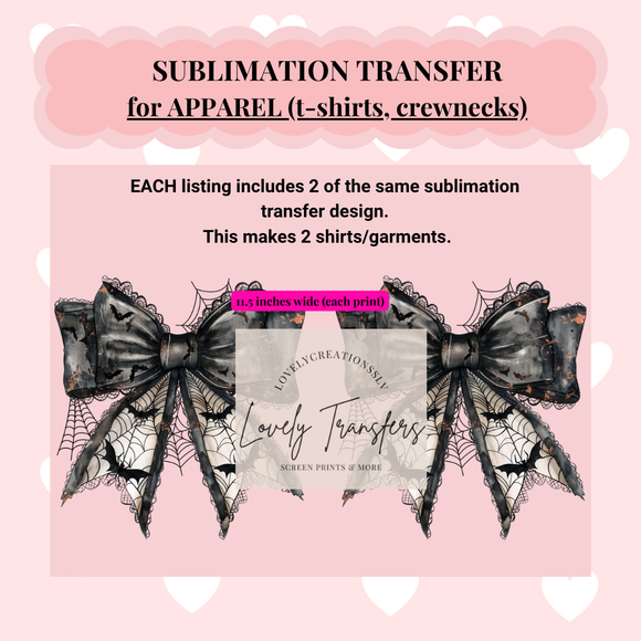 A1 - Sublimation Transfers for APPAREL