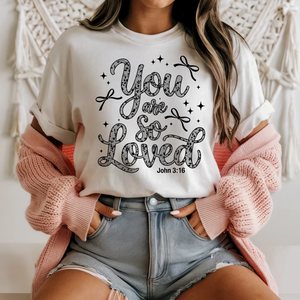 You are loved (black)