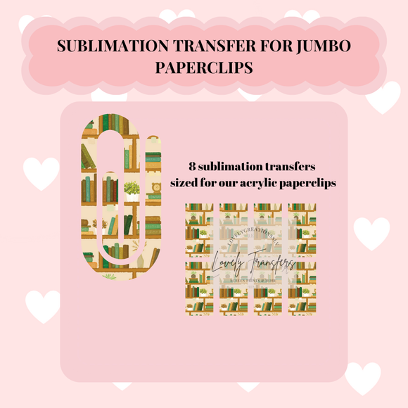 Books Sublimation Transfer