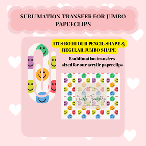 Big Smileys Sublimation Transfer