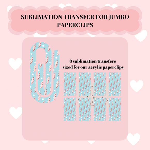 Lightnings Sublimation Transfer