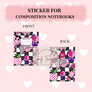 C27 - STICKER for Notebook