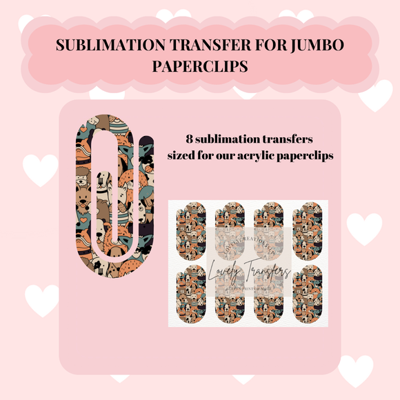 Dog Sublimation Transfer