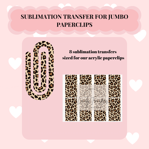 Leopard Sublimation Transfer