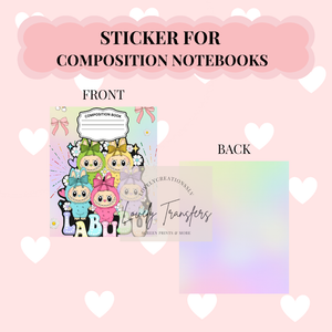 C28 - STICKER for Notebook