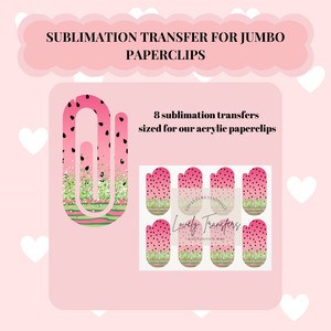 Sparkle Watermelon Sublimation Transfer