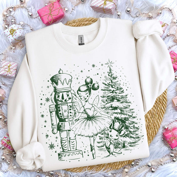 Nutcracker Ballet (Green Ink)