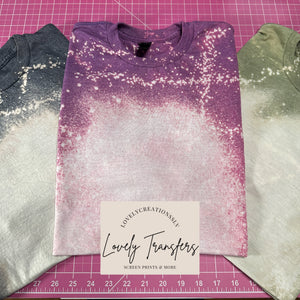 BLANK Bleached Tees