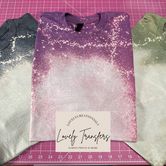 BLANK Bleached Tees