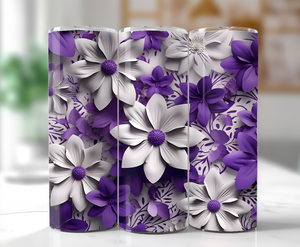 Purple Flowers - 20oz