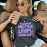 Stressing Over Life (Lavender ink)