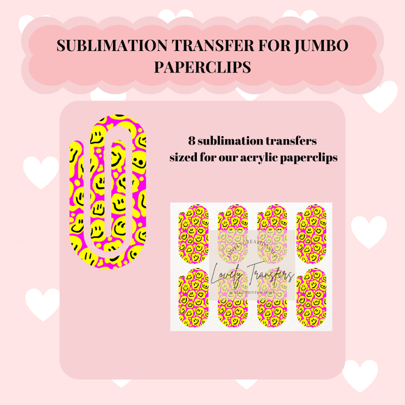 Dripping Smile Sublimation Transfer