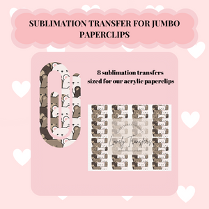 Brown Bears Sublimation Transfer