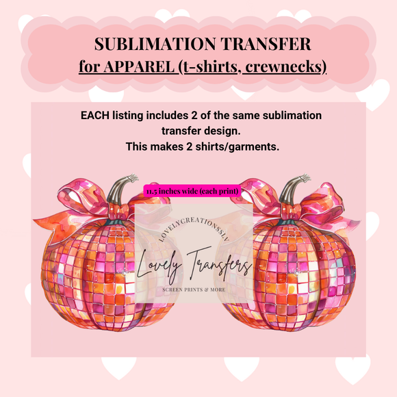 A4 - Sublimation Transfers for APPAREL