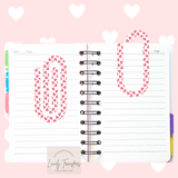 Hearts Paperclip