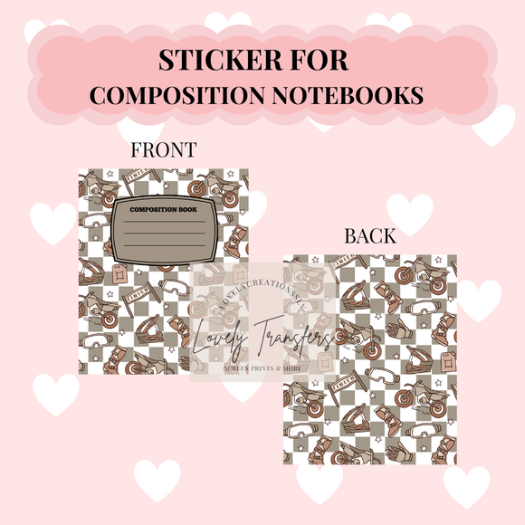 C36 - STICKER for Notebook