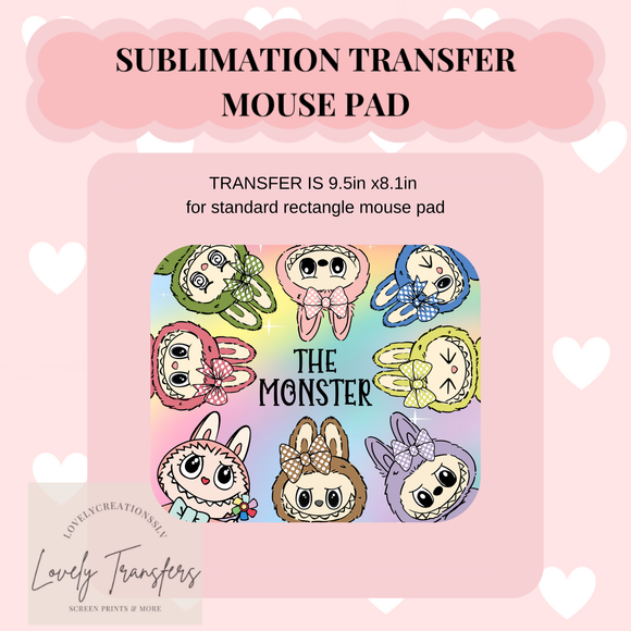 D4 - Sublimation Mouse Pad Transfer