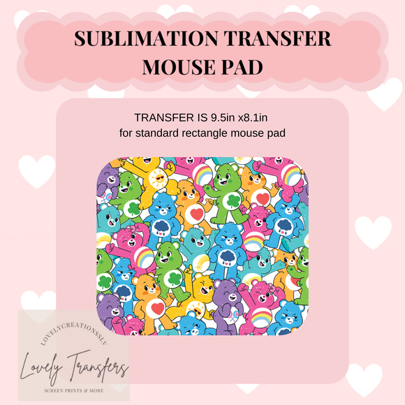 D5 - Sublimation Mouse Pad Transfer