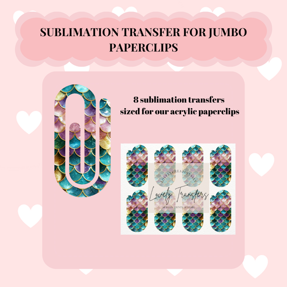 Mermaid Sublimation Transfer