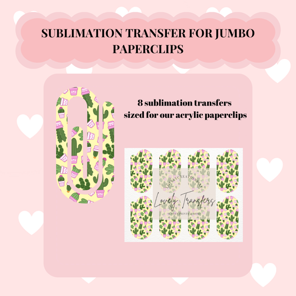 Cactus Sublimation Transfer