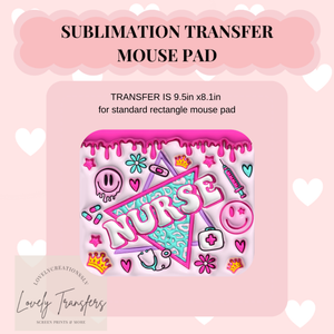 D8 - Sublimation Mouse Pad Transfer