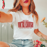 You're Enough (Red ink)