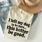 Left my Dog