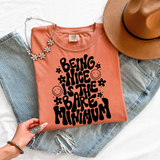 Being Nice