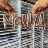 MAMA rose gold- Sequins Patch