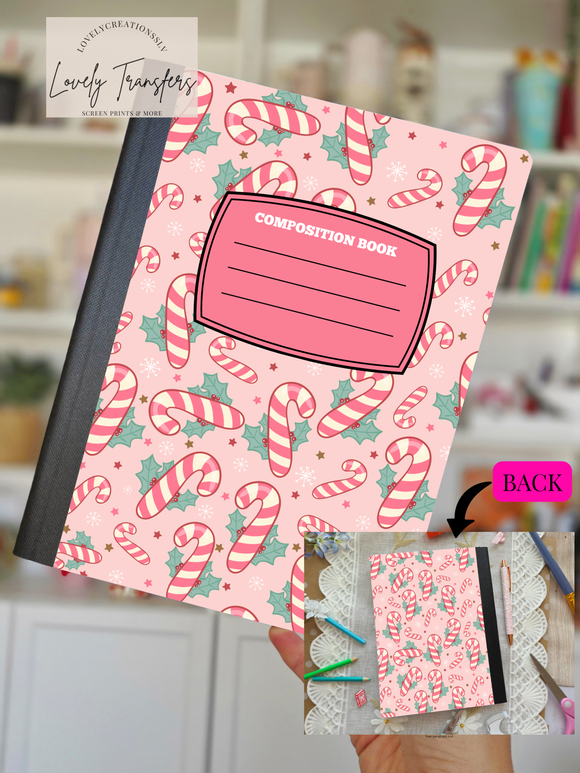 Candy Canes - Composition Notebook