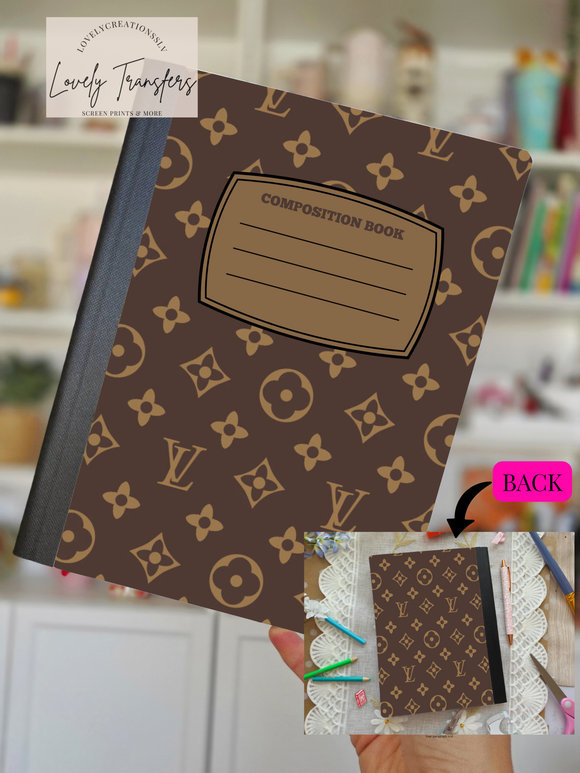 Bougie- Composition Notebook