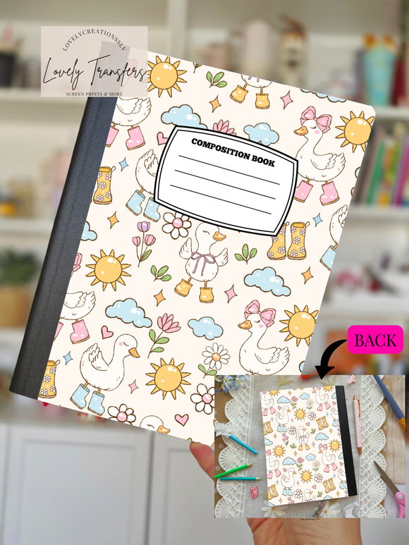 Cutie Ducks - Composition Notebook