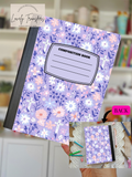 Purple Cross- Composition Notebook