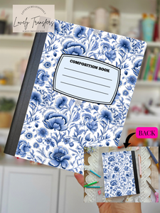 Floral- Composition Notebook