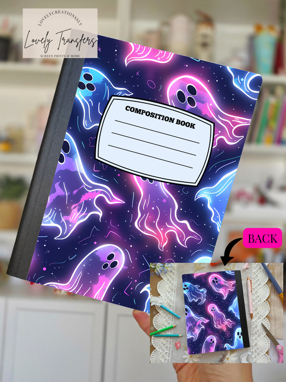 Ghost Glowing- Composition Notebook