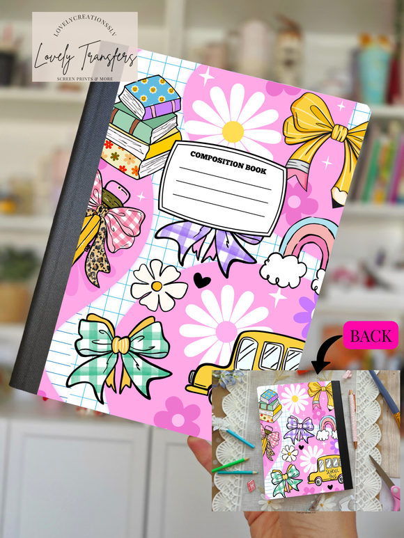 Pretty School- Composition Notebook