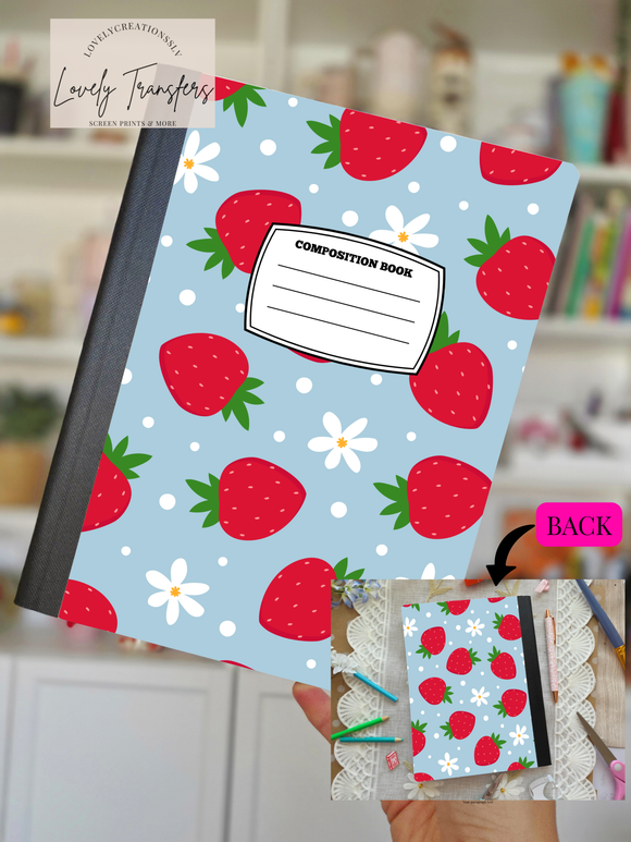 Strawberry - Composition Notebook
