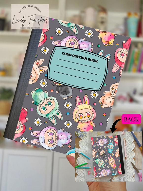 Glowing Monsters - Composition Notebook