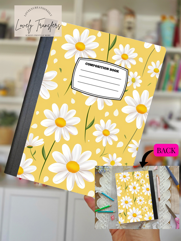 Yellow Flowers - Composition Notebook