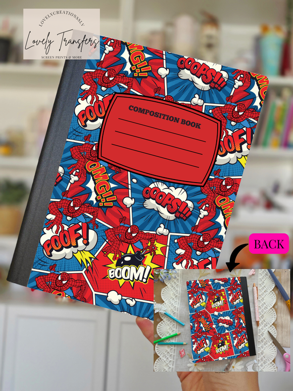 POW Spider - Composition Notebook